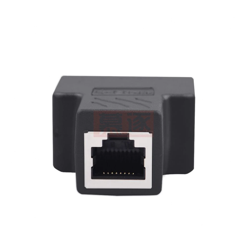 Переходник-разветвитель для кабеля Ethernet CAT 6 RJ45 с двумя переходниками UTP 7 5e |