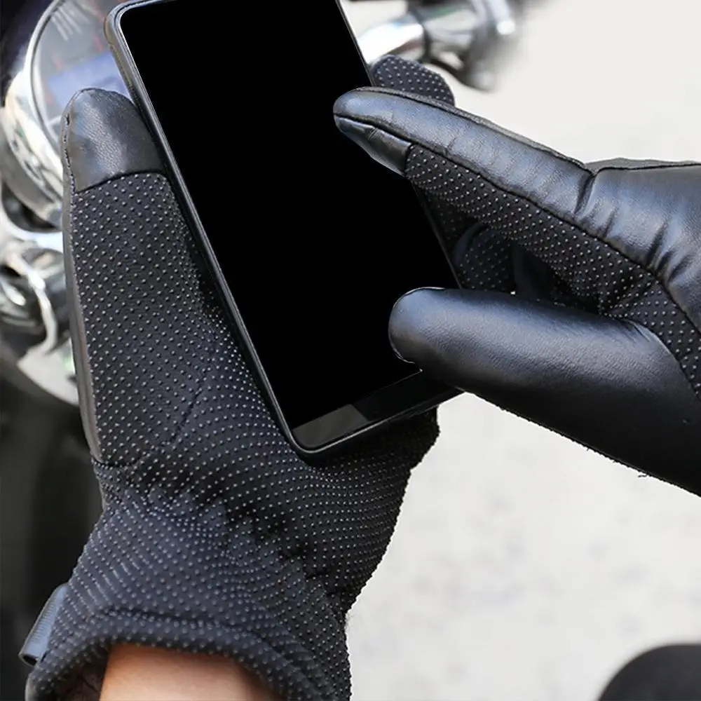 

Winter Electric Heated Gloves Windproof Cycling Warm Heating For Men Gloves Skiing Powered Women USB Screen V2M3
