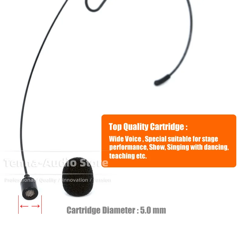 Для беспроводной системы SHURE Bodypack TA4F 4 контакта Mini XLR головные наушники микрофон с