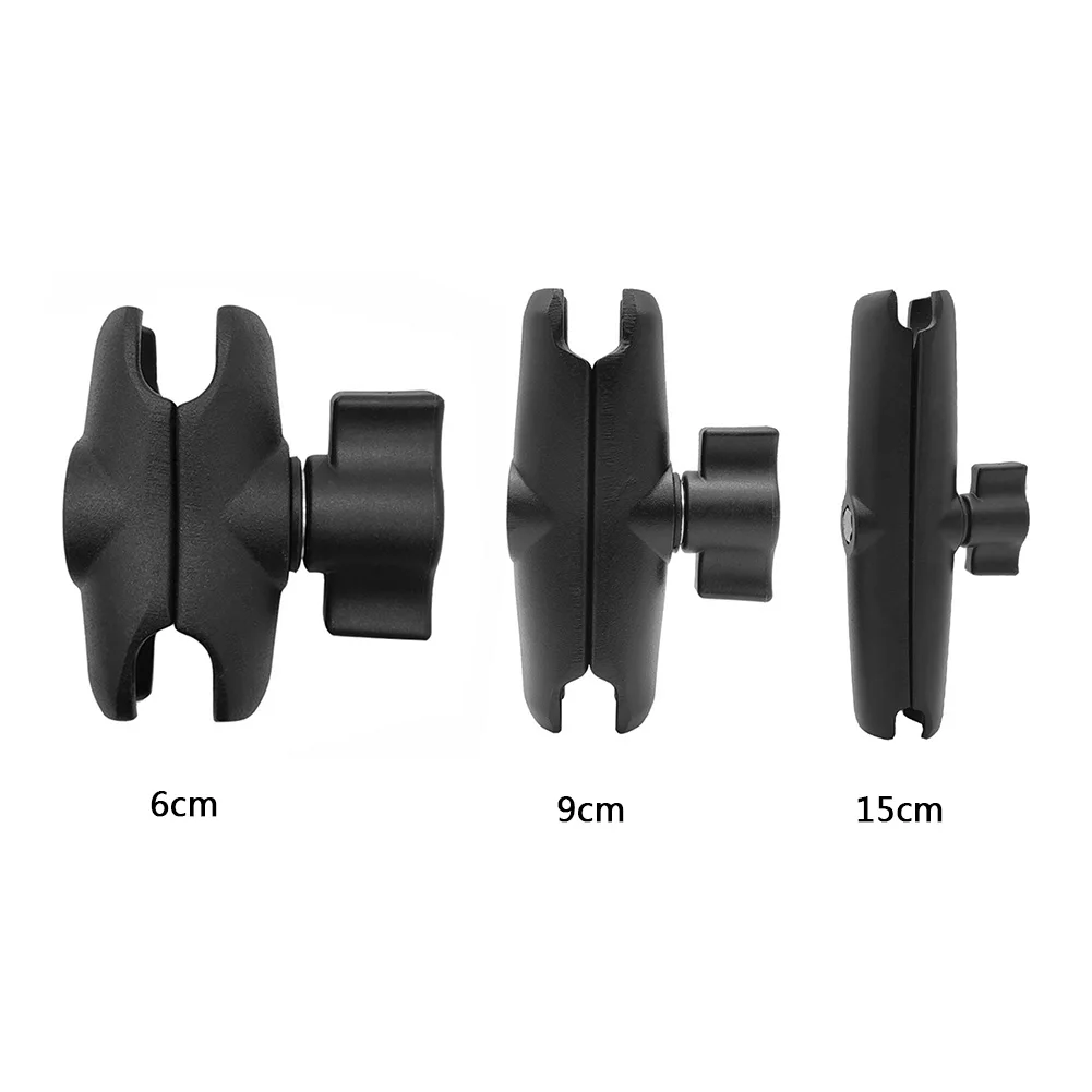 

60mm 90mm or 150mm Aluminium Alloy Double Socket Arm for 1 Inch Ball Bases for Go-pro Camera Bicycle Motorcycle Phone Holder