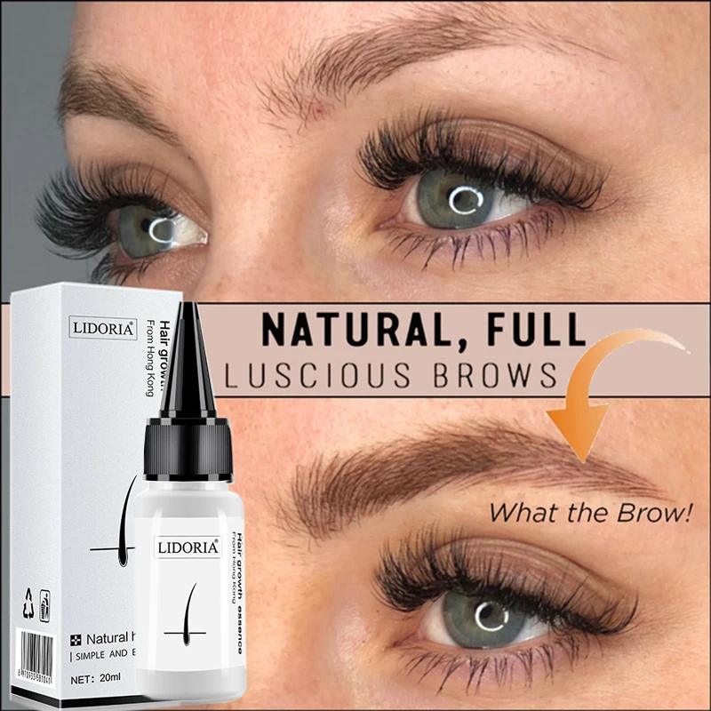 

20ml Eyebrow Growth Serum Nourishing Eyebrow Oil Beauty & Health Repair Treatment Eyelash Eyebrow Growing Faster Thick Care