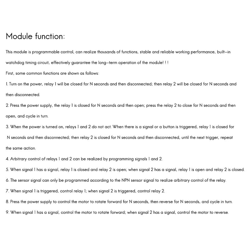 

PLC Industrial Control Board Simple FX1N-14MT Delay Relay Module