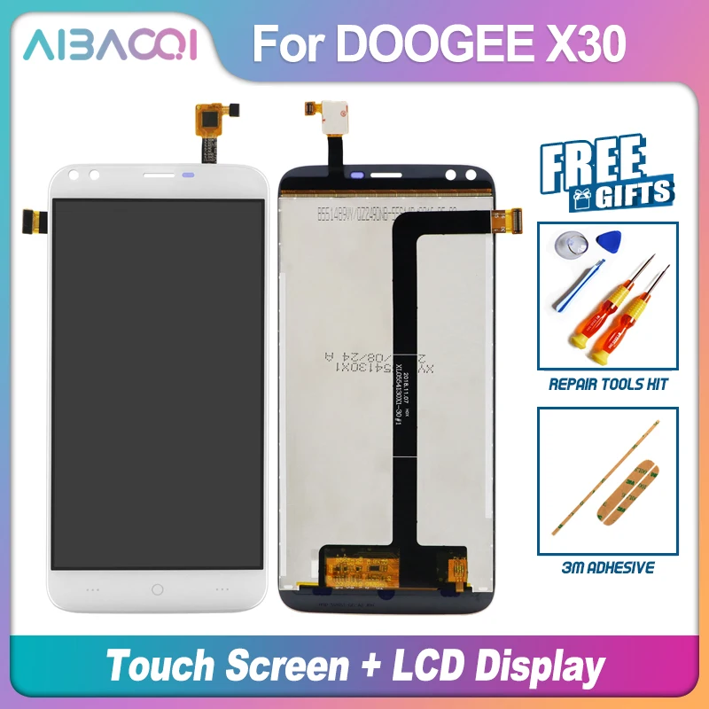 AiBaoQi Новый сенсорный экран ЖК дисплей рамка для телефона Doogee X3/X5 Max/X5S/X5 Pro/X5/X9