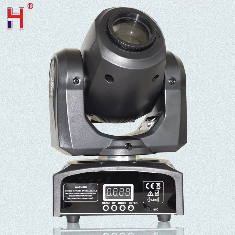 Светодиодный подвижный головной светильник 30 Вт 7 Gobo цветов светодиодный