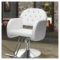 comfortable ladies barber styling chairs lightweight haircut shop silla fashion white salon chair commercial salon furniture