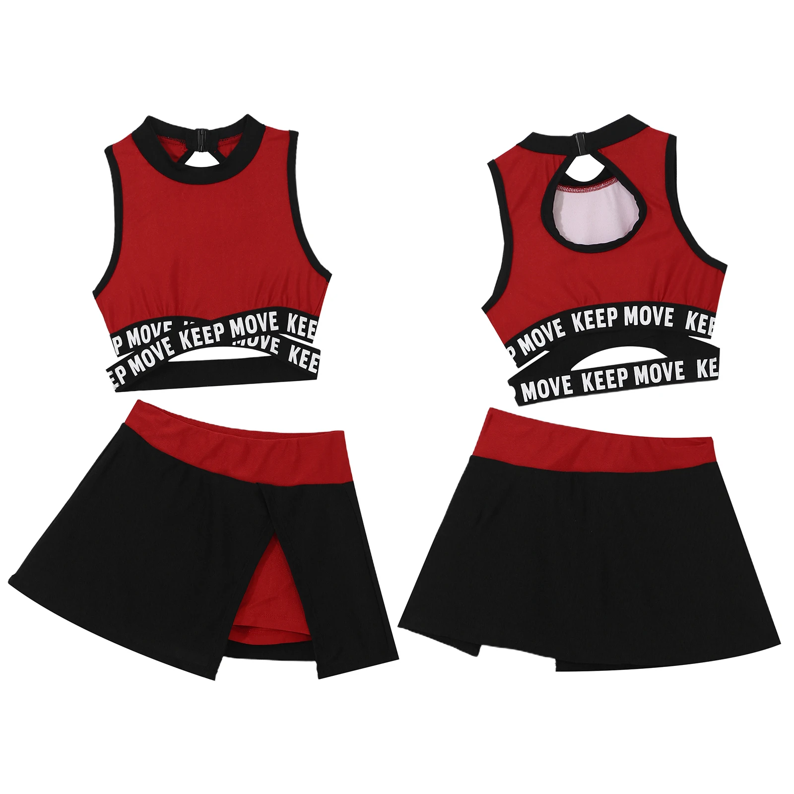 Спортивная одежда для девочек 4 16 укороченный жилет без рукавов с вырезом на