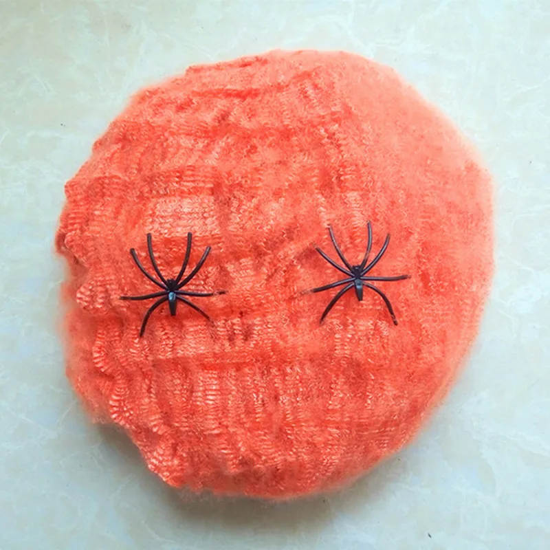 Хэллоуин ночник паук хлопок паутина 20 г + 2 брусья КТВ карнавальный костюм зомби