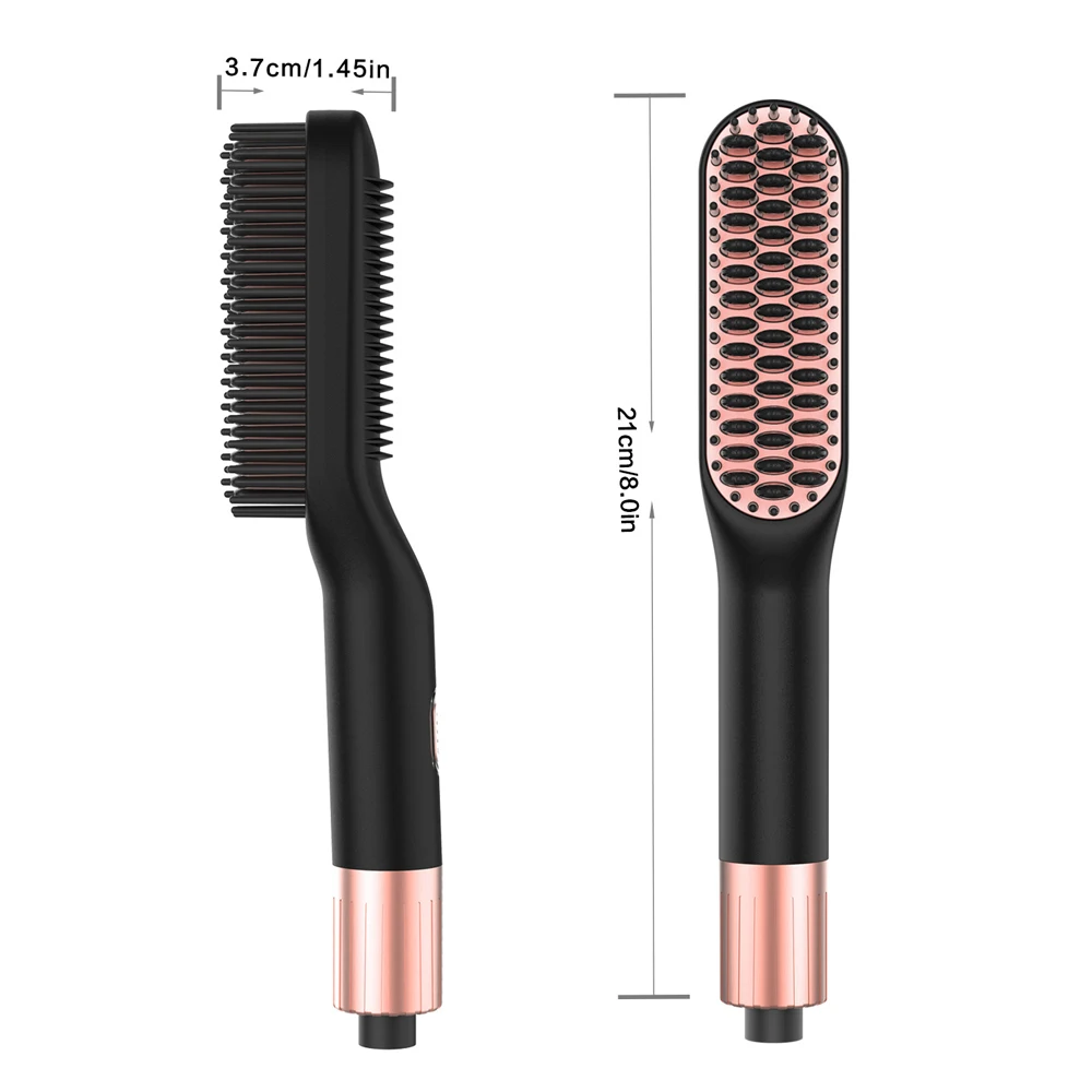 Новая керамическая щетка для выпрямления волос с плоским утюгом цифровая