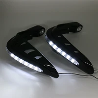 1 pair of motorcycle handlebar guards led hand guards led lights universal motorcycle hand guards motorcycle accessories