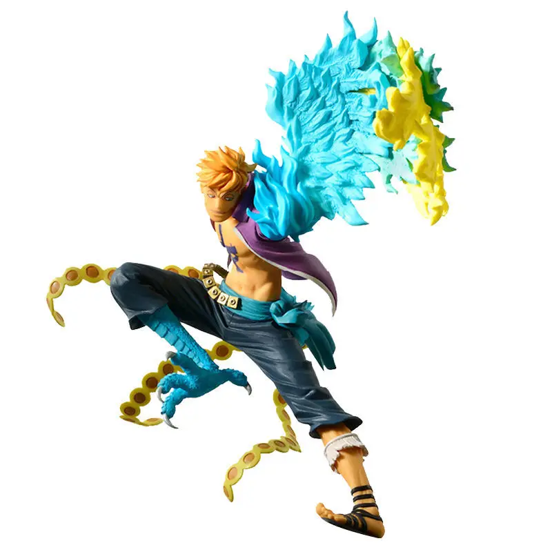

Anime Figure Marco Jinbe Smoker Tashigi Doflamingo Figure PVC Action Anime Collection Doll Figure Toys Gifts