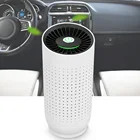 Автомобильный очиститель воздуха, 3 композитных фильтра, 3,5 Вт, 5 в постоянного тока, 1 А, USB, портативный умный датчик, кислородный бар для автомобильных аксессуаров