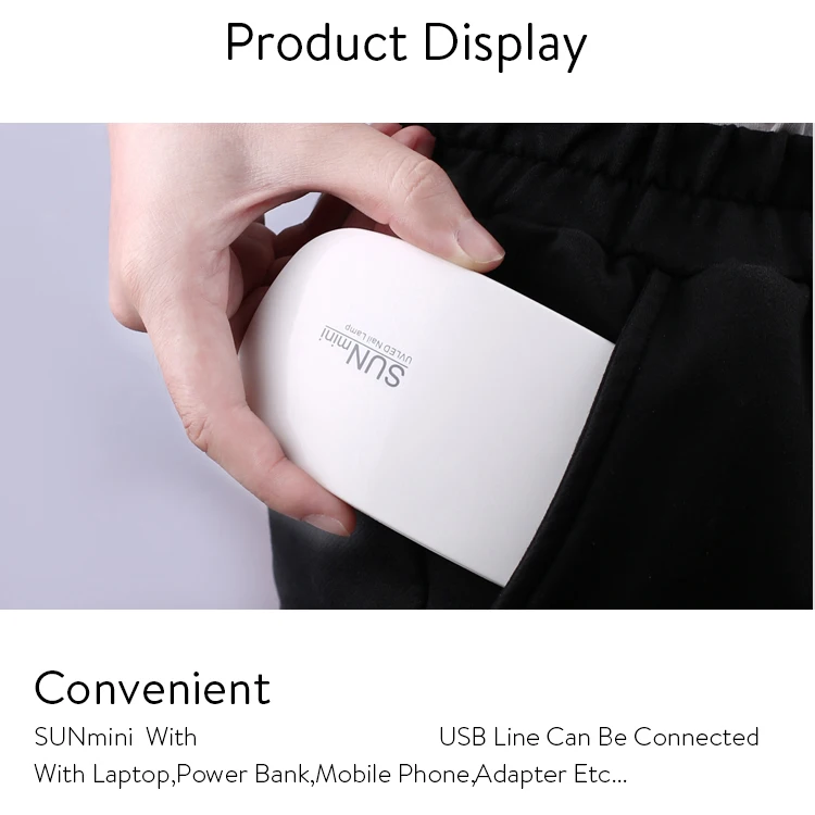 6 Вт лампа для ногтей USB Тип мыши с проводом полированный светильник клей масло