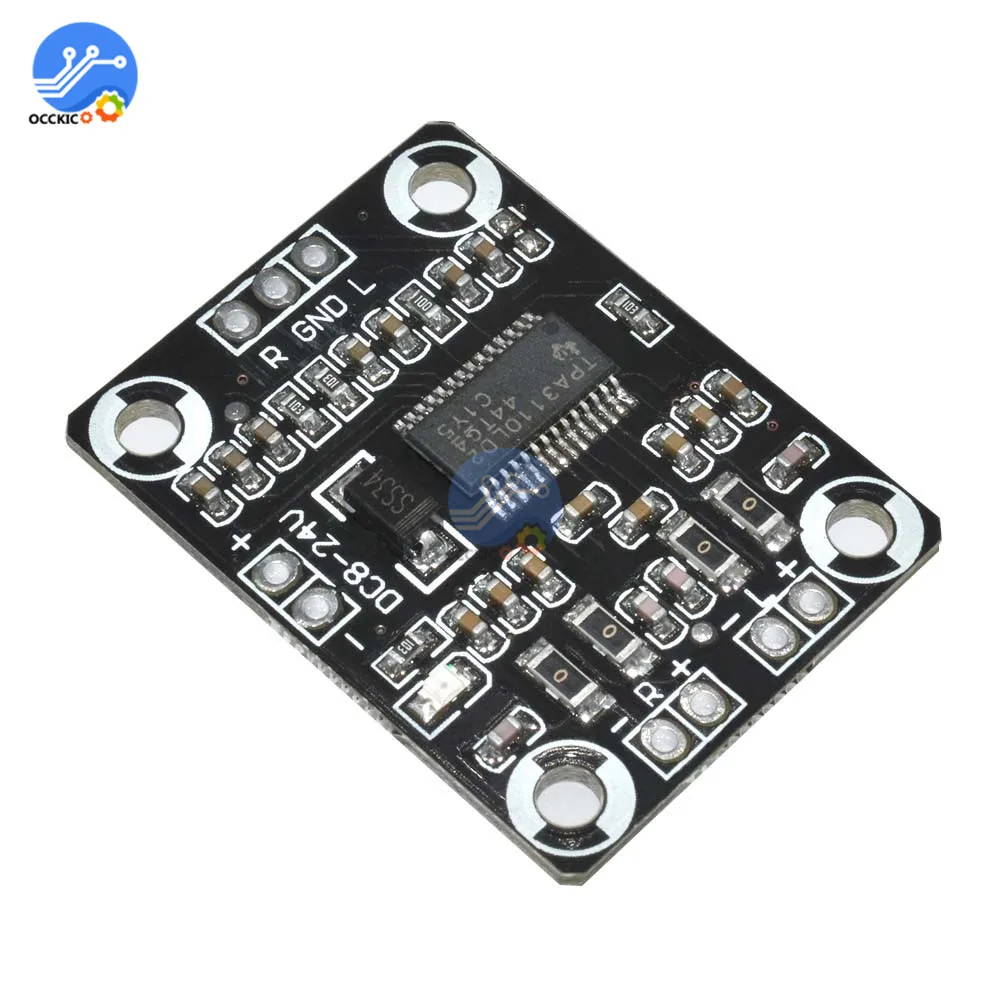 TPA3110 цифровой усилитель плата DC 12V 8 18V 2X15W 3A аудио стерео мощности звуковая