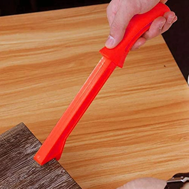

4Pcs Safety Woodworking Protective Hand Saw Plastic Push Sticks Tool Set for Carpentry(Red)