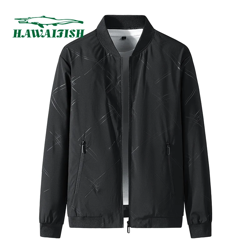 

Куртка-бомбер мужская Тонкая, Бейсбольный воротник, Повседневная ветровка, осень 2021