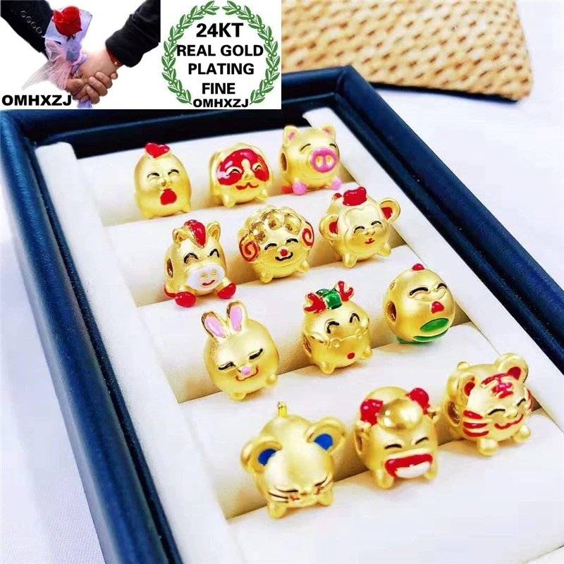 OMHXZJ оптовая продажа европейский модный женский подарок на день рождения бусины в