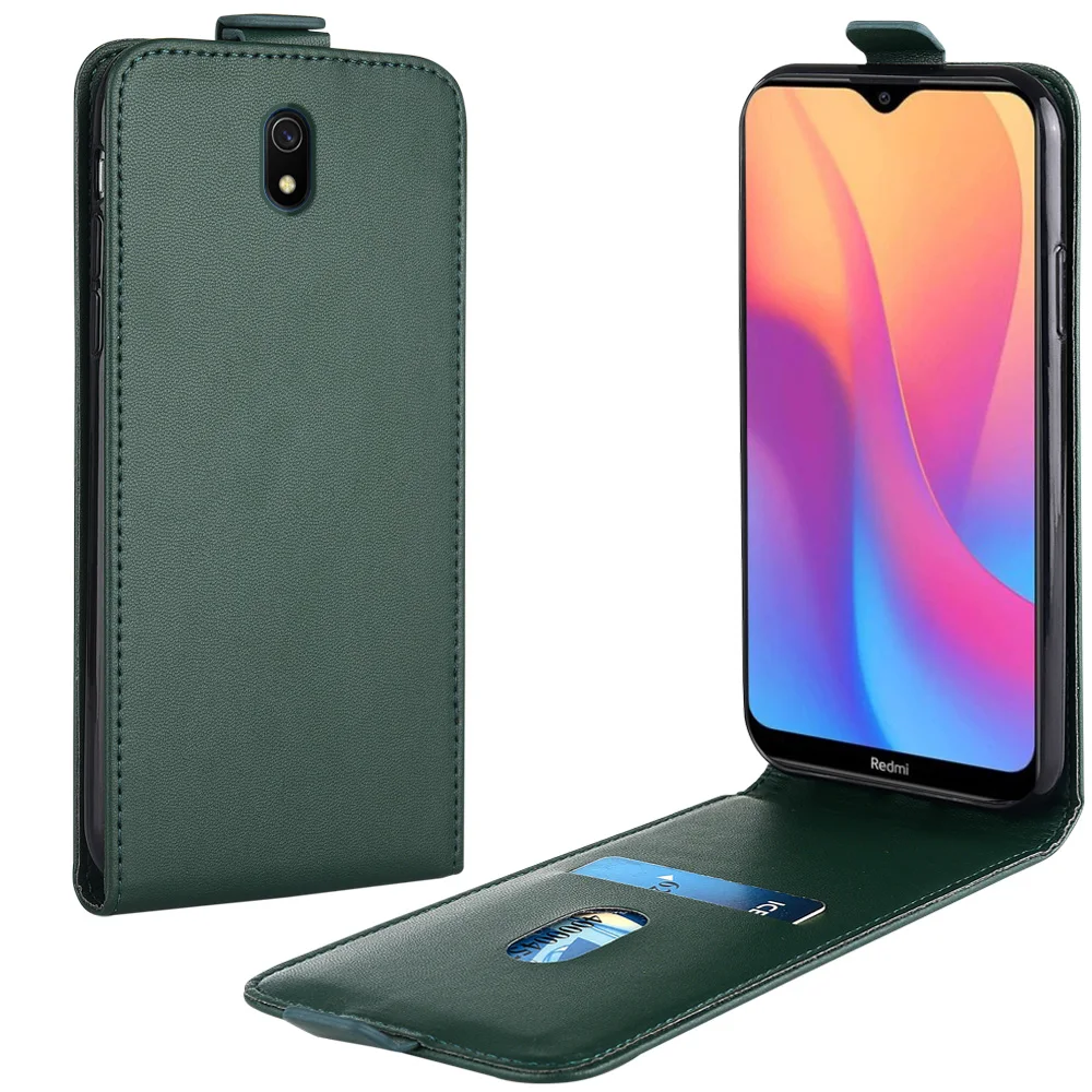 

Кожаный чехол-книжка для Xiaomi Redmi 8A M1908C3KG M1908C3KH 6,22 дюймов, Вертикальный чехол для Redmi 8A 8 A, чехол для телефона