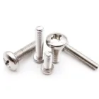 51050 шт. M1 M1, 2 M1.4, M1.6, M2, M2.5, M3, M3.5, M4, M5, M6, M8, GB818,  304, нержавеющая сталь, крест, круглая сковорода Phillips