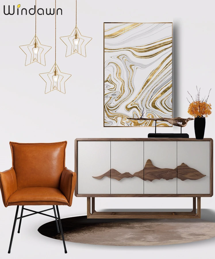 Windawn скандинавские современные подвесные светильники классические латунные