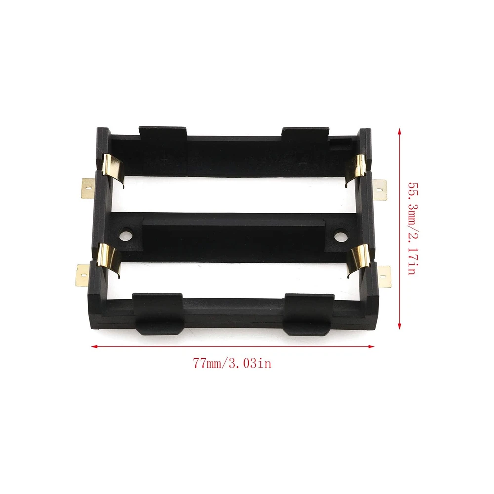 1 шт. пластиковый держатель для батарей 26650 |