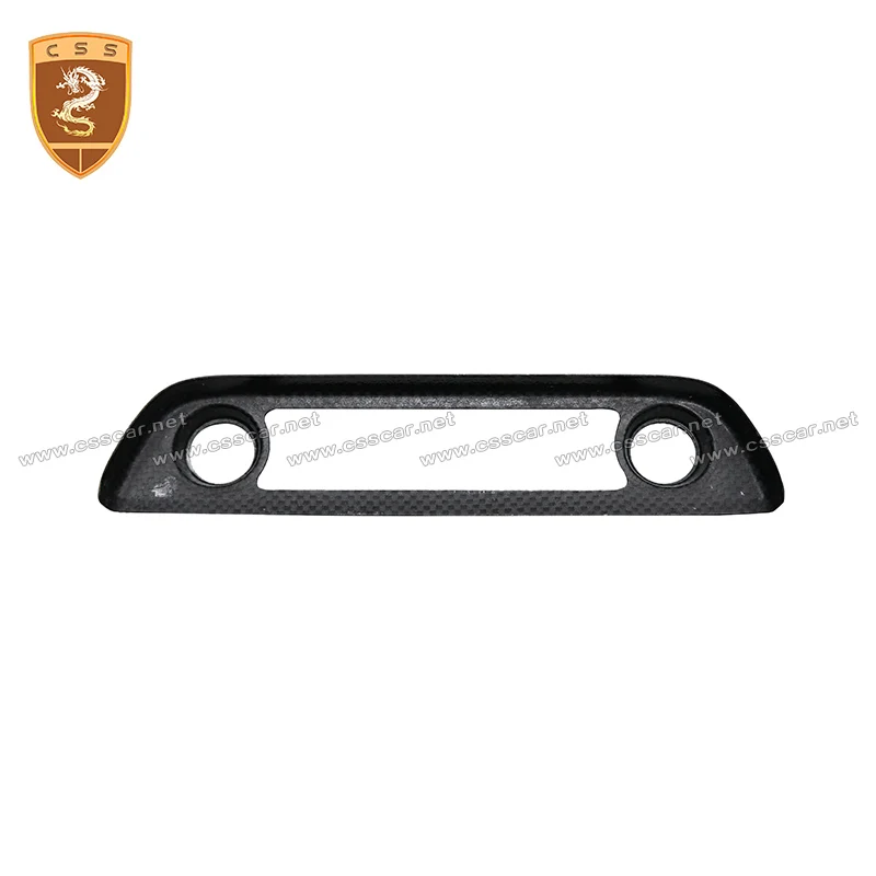 Углеродное волокно центральный регулятор громкости AC Кнопка Крышка отделка