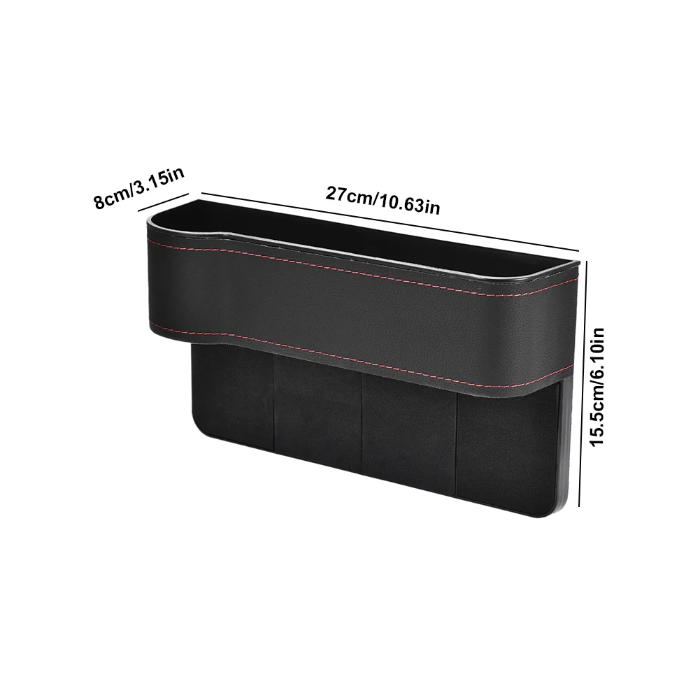 

Car Seat Gap Filler Multifunctional Car Seat Gap Organizer Auto Seat Crevice Storage Box For Phone Keys Cards Pens