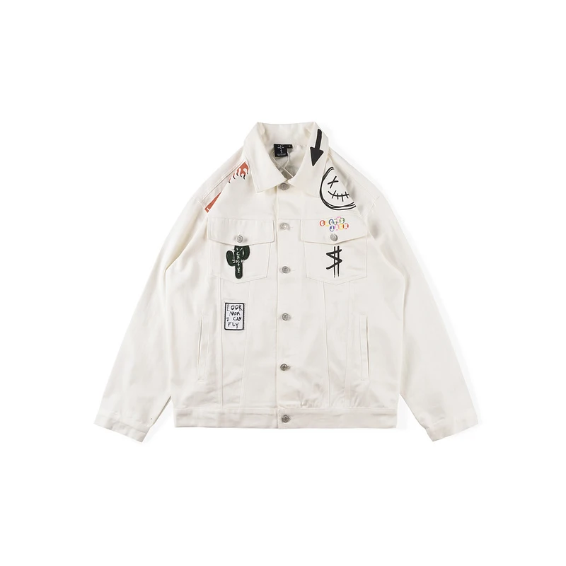 

2021 мужские куртки в стиле хип-хоп с изображением кактуса и желания быть здесь, одежда в стиле унисекс, в стиле Харадзюку, свободная Толстая в...