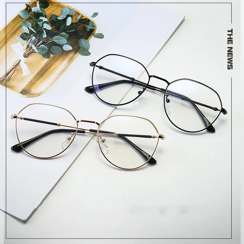 

OEYEYEO новая нестандартная многооправа экологически безопасная металлическая оправа для очков для мужчин светильник кие модные художествен...