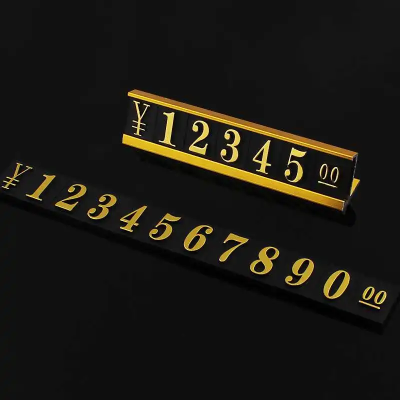 20pcs price stand aluminum alloy price brand combination commodity price display mobile phone digital camera price  display cube