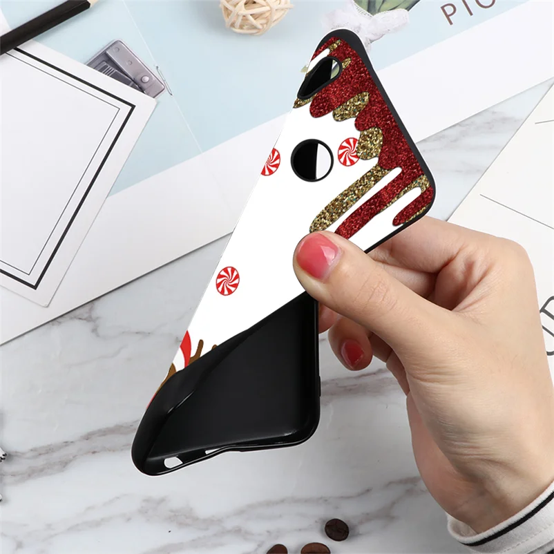 Рождественский новогодний чехол для huawei P20 Lite Case P Smart P30 P8 P9 P10 mate 10 20 30 Lite Pro Nova 3 3i 4 5 TPU чехол