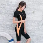 Новинка 2021, женский слитный купальник, мягкая спортивная одежда, женский купальный костюм на молнии, летние спортивные костюмы для серфинга, купальник