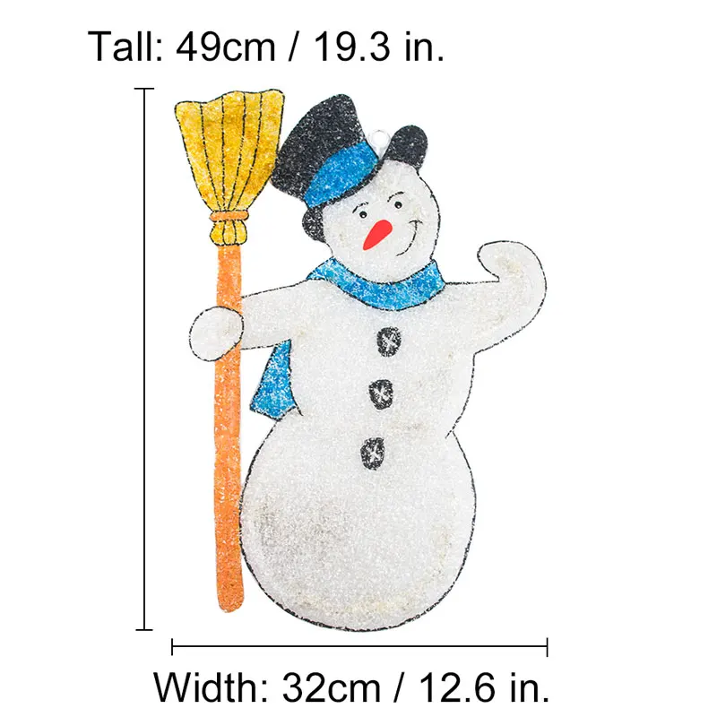 Декоративные светильники Toprex 2D для рождественской елки Светодиодные Праздничные вечерние улицы