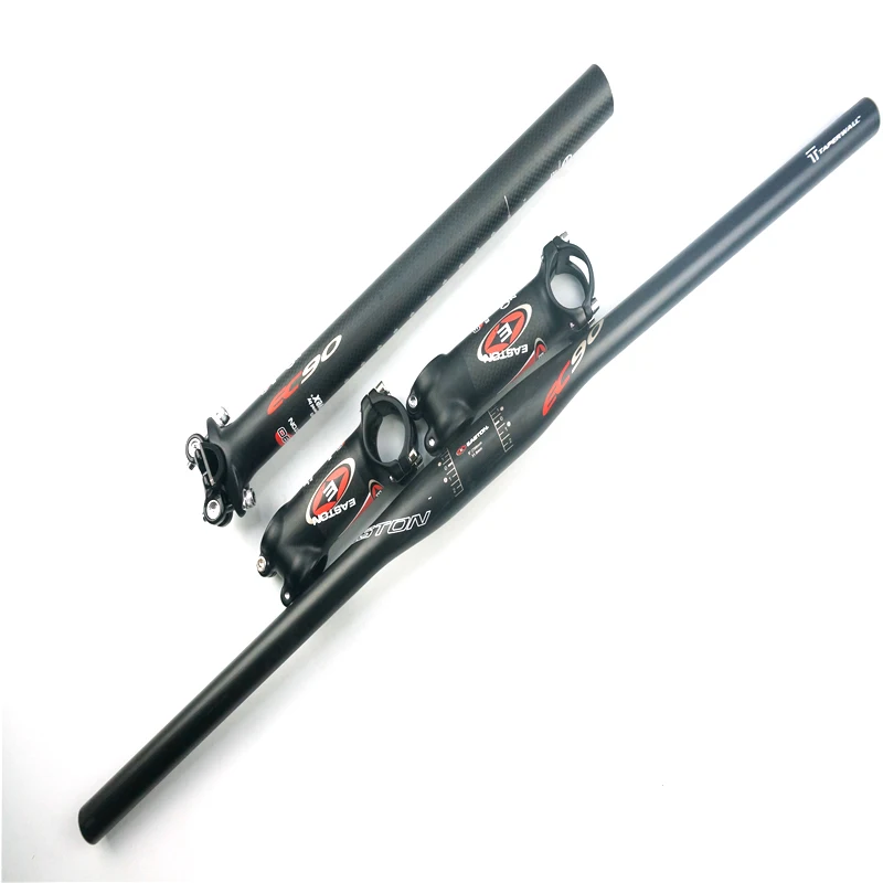 Новые детали для велосипеда EC90 стержень руля и подседельный штырь из углеродного