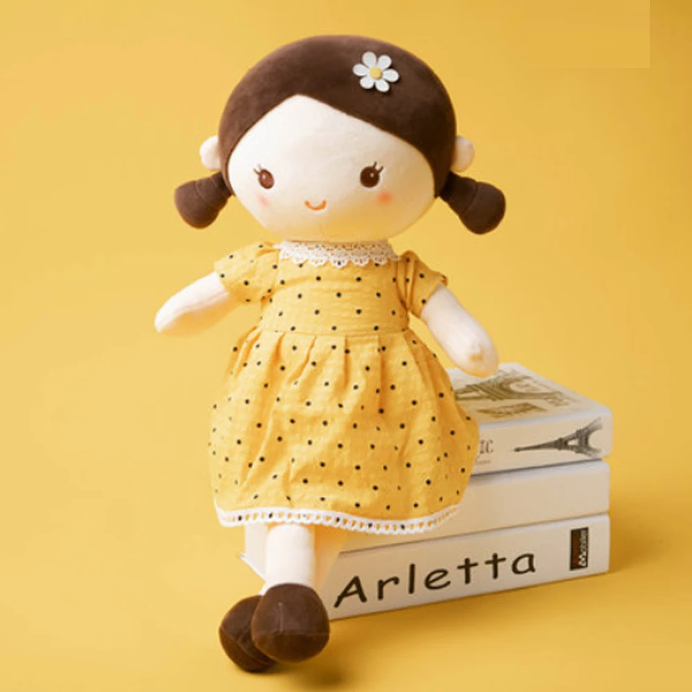 Новинка 2021 мягкая набивная кукла волнистая точка девочка принцесса рагдолл