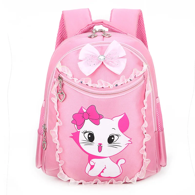 

LXFZQ School Backpack Girls School Bags Girl Princess Cartoon Child 2-3-5-year-old Baby Early Education Travel Backpack Kids Bag