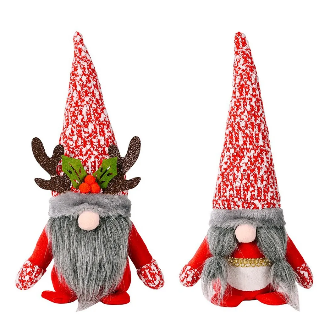 

Deluxe Santa Gnomes Gonks Christmas Decorations Teddy Doll Xmas Gift Xmas Navidad Holiday Seasonal DIY Decorations Ornaments