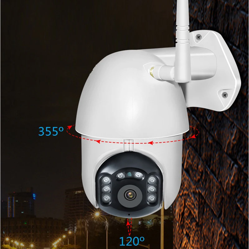 Wouwon, водонепроницаемая уличная ip-камера 1080 P, WiFi камера, PZT, купольная камера видеонаблюдения, сигнализация, изображение iCSee XMEye app