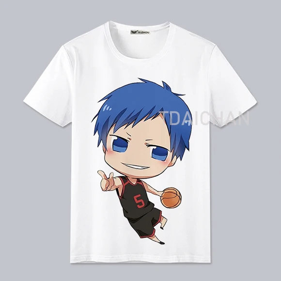 Аниме баскетбольный костюм Kuroko's Kuroko Tetsuya Kagami Taiga для взрослых белый топ с