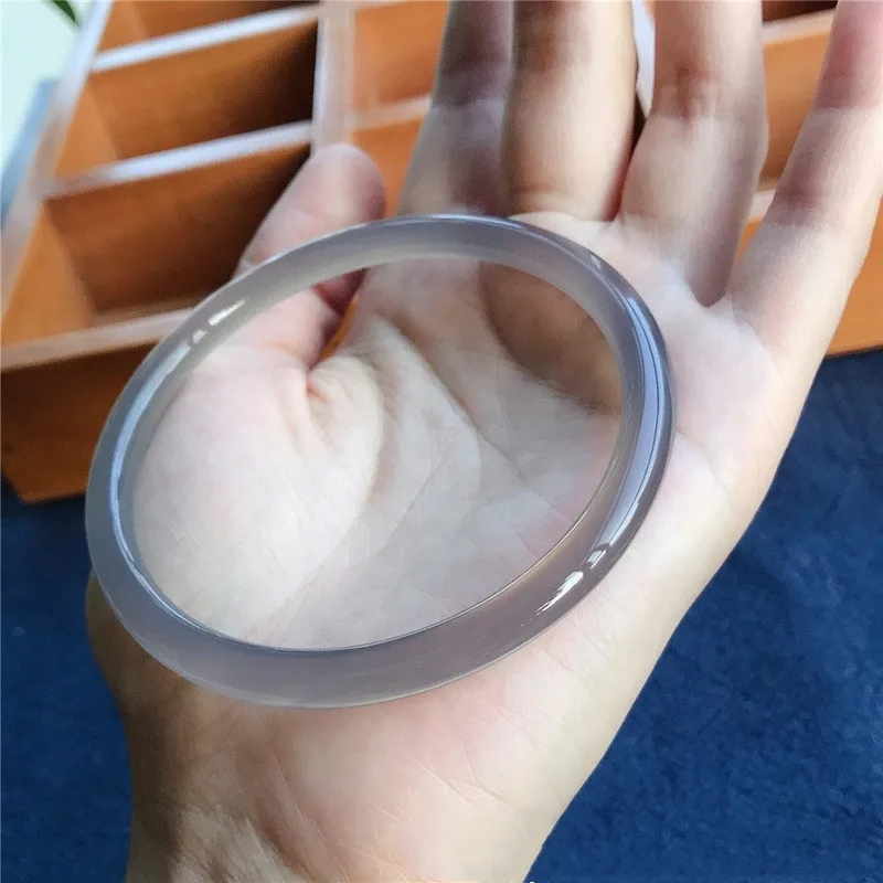 Реальная Женская и Мужская Подлинная искусственная камень серый халцедон тонкая