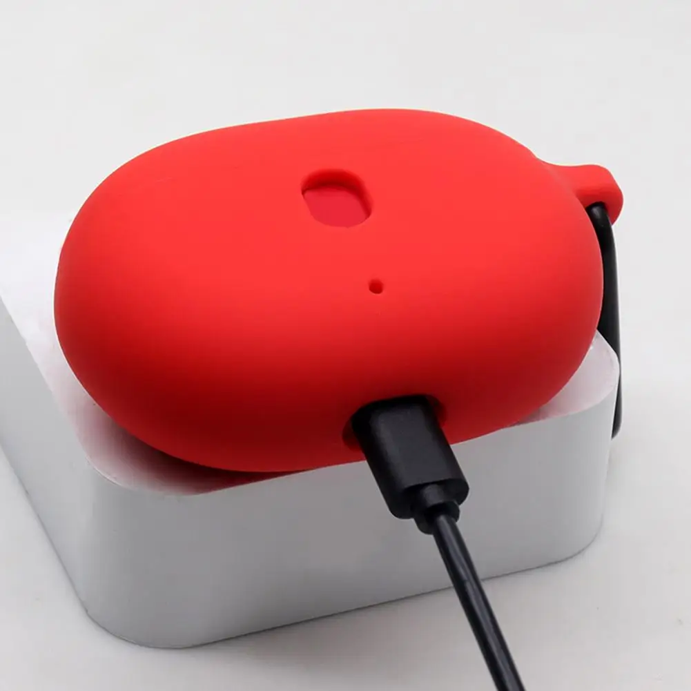 

Силиконовый чехол для наушников с карабином, моющийся защитный чехол для наушников