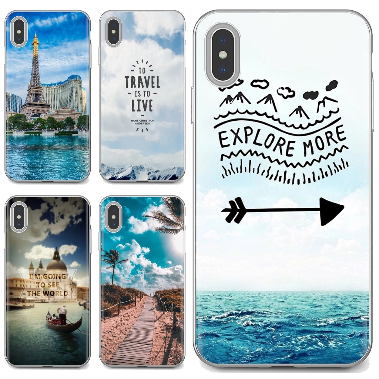 Милый силиконовый чехол для Huawei P8 P9 P10 P20 P30 P Smart 2019 Honor Mate 9 10 20 8X 7A 7C Pro Lite дорожные