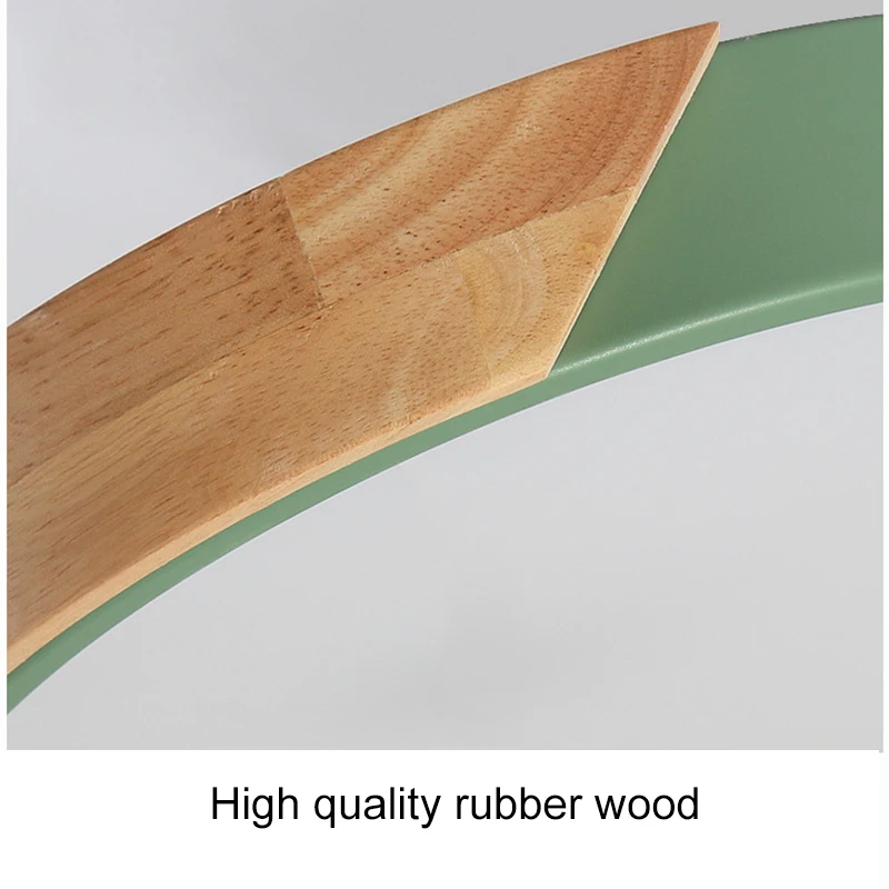 Потолочный светильник круглый светодиодный из дерева для спальни столовой NDS66 |