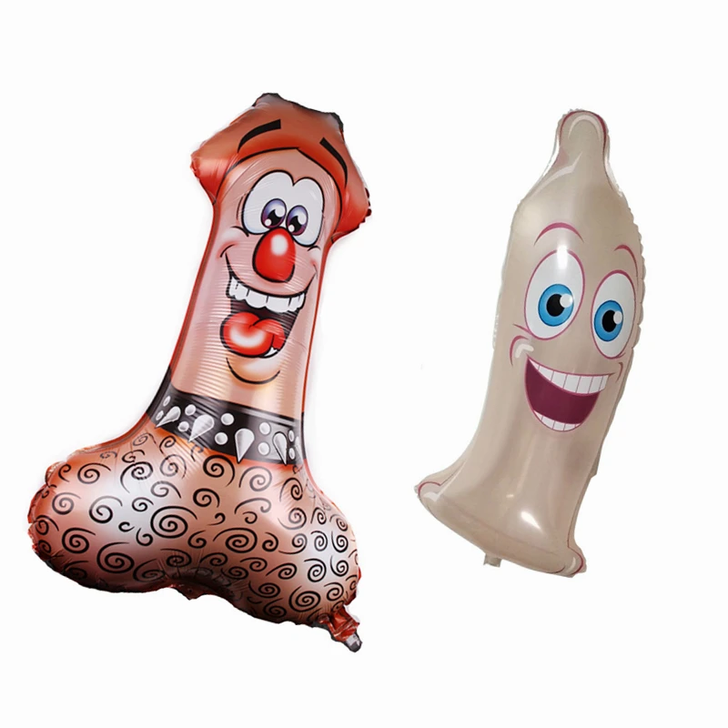 Презервативы из фольги с большим пенисом 58x90 см