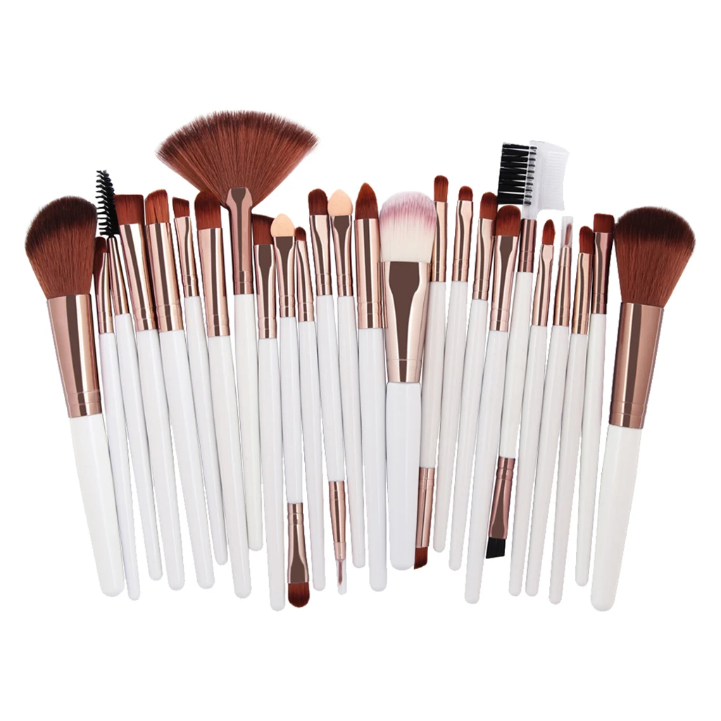 

25x Makeup Cosmetics Brushes Set Kabuki Blush Blending Brush Eyeshadow Brush