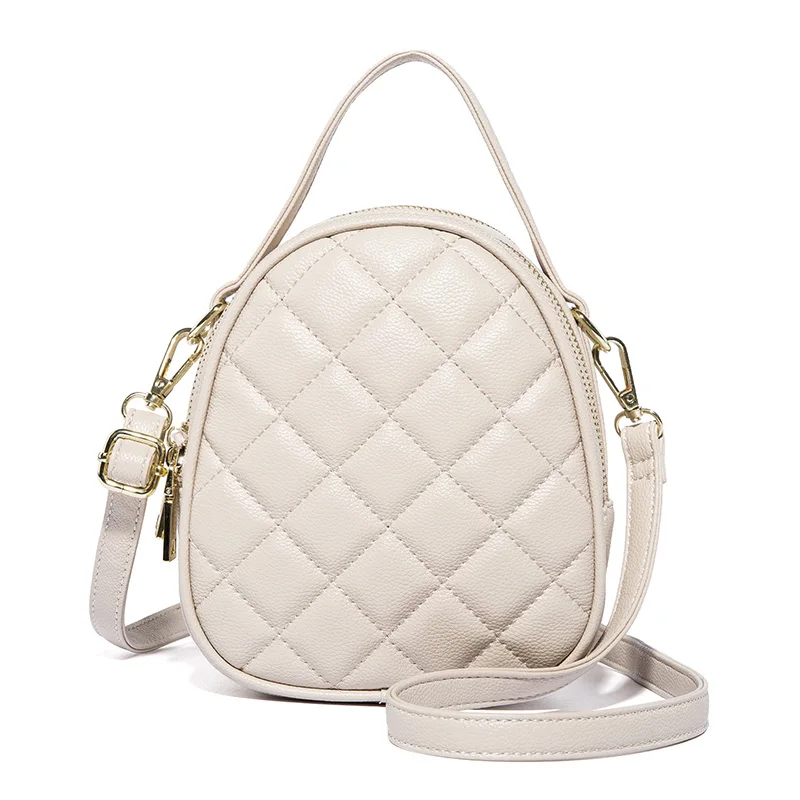 Women Shoulder Bags Designer Small Shell Bag Fashion Plaid PU Leather Crossbody Bags Ladies Luxury Handbags Messenger Bags