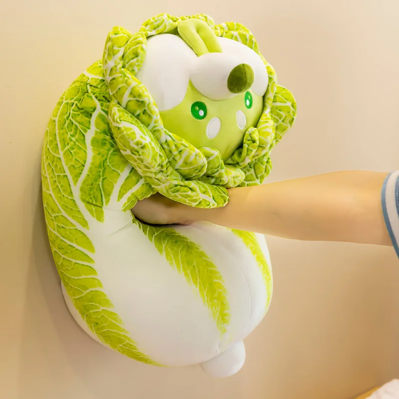 20-60 см милые японские мягкие игрушки в виде собаки-овоща китайской капусты Шиба-Ину, подушка для дивана, детский подарок.