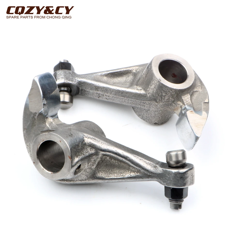 2PC Scooter high quality Rocker arm for Piaggio FLY 125 150 1998-2005 4T 484709 830453 8304535 AP8540086 8444895 Engine parts | Автомобили