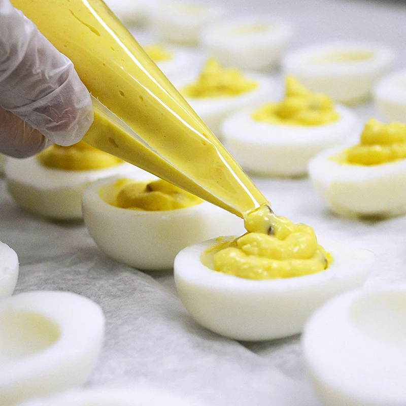 

50 Pieces Roll Disposable Piping Bags Industrial Strength 12 Inch Thick Cake Decorating Pastry Bag