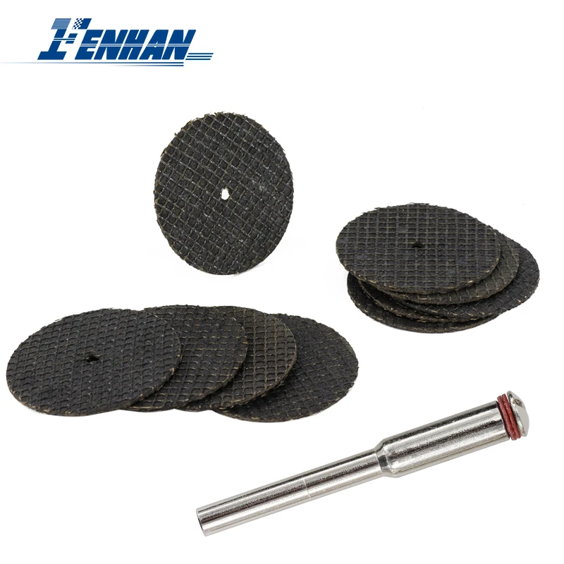 10pcs 32mm Abrasive Cutting Disc with Mandrels Cut Off Wheel