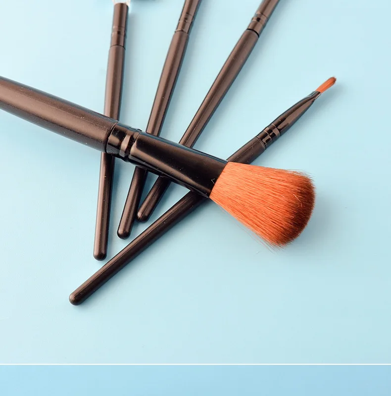Набор кистей для макияжа 5 шт. портативный набор из пяти Кистей Для нежного и